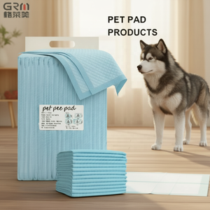 Tappetini Assorbenti <span class=keywords><strong>per</strong></span> Addestramento Cani, Impermeabili, Senza Carbone <span class=keywords><strong>di</strong></span> Bambù, Deodoranti, Usa e Getta, Accessori <span class=keywords><strong>per</strong></span> Animali Domestici - Product Image 1