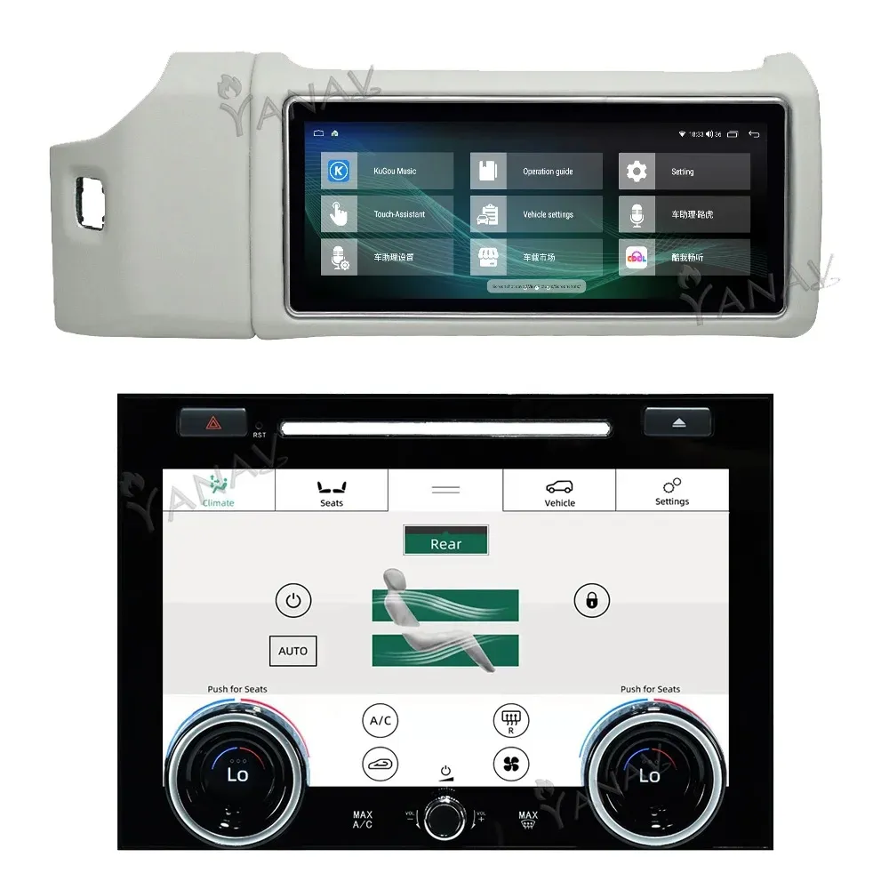 12.3 inch màn hình cảm ứng Android Carplay GPS navigation đa phương tiện Player Car đài phát thanh cho phạm vi Rover Vogue l405 2013-2017