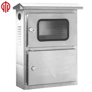 Boîtier métallique personnalisé de haute qualité IP66, étanche, avec <span class=keywords><strong>porte</strong></span> en plexiglas, pour montage mural extérieur - Product Image 2