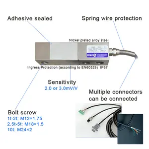 H8c Digitale Load Cell Kit Kracht Sensoren Load Cellen Voor Vloerweegschalen