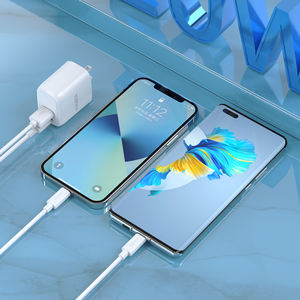 KAKUSIGA высококачественный набор зарядных устройств для сотового телефона PD20W + QC3.0 US быстрое зарядное устройство для телефона с Type-C на Type-C - Product Image 6