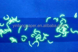 70gsm 75gsm 80gsm an ninh giấy với có thể nhìn thấy và UV có thể nhìn thấy sợi cho nhãn tem an ninh in ấn giấy với UV sợi - Product Image 4