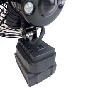Ventilador de Hierro de 8 Pulgadas con Batería de Litio de 20V 3.0Ah, Soplador de Emergencia, Grado Industrial, para Bricolaje, Camping, Suministro de Electricidad Móvil, 60 mph, 500 CFM - Product Image 4