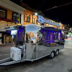 Remorque Mobile Café, Remorque Alimentaire et Boissons avec Cuisine Complète, Food Truck <span class=keywords><strong>de</strong></span> Rue, Chariot Café Personnalisé pour Usage Commercial - Product Image 6