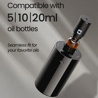 Diffuseur d'arômes électrique portable de luxe en plastique, sans fil, rechargeable, à huiles essentielles pures, mini, sans eau, pour voiture, hôtel, maison, USB