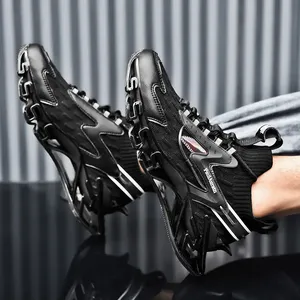 2024 Men's Casual Sneakers Breathable Lace-Up Outdoor Running <strong>Shoes</strong> Thick Platform New Spring Tennis <strong>Basketball</strong> Sporty Toe - Product Image 4