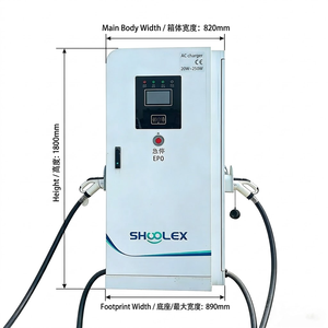 Chargeur de Camion Industriel de Haute Performance SHOOLEX 400kW, Station DC Double Pistolet, IP54, OCPP1.6J, Paiement APP/RFID, Fonctionnement Toutes Conditions Météo - Product Image 1