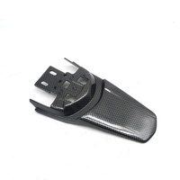 Garde-boue arrière court en fibre de carbone noire de haute qualité pour vélo électrique tout-terrain Surron Light Bee