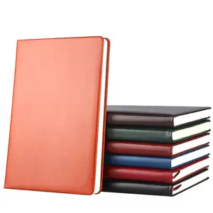 Notebook Custom Pu Leer A5 Notitieblok B5 Dagboek Kantoor Fabriek Bedrijf Kleine Boek Handboek Briefpapier