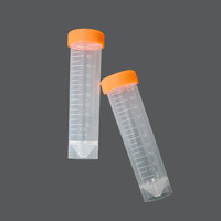 Tubes de Centrifugation Coniques à Fond Rond de Qualité Médicale Jetables 10ml 15ml 50ml en Matière PP