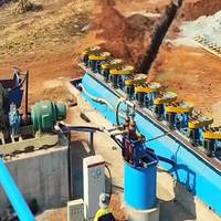 Usine d'enrichissement de minerai de cuivre 300TPD à taux de récupération élevé et usine de traitement de minerai de cuivre à haut concentré en Afrique du Sud