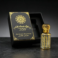 Boîte d'emballage en papier de luxe pour flacon de parfum vide de 12 ml avec logo personnalisé, forme octogonale, pour échantillon de parfum, coffret cadeau