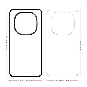 Coques de téléphone vierges en TPU 2D personnalisables par sublimation pour Redmi Note 15 <span class=keywords><strong>Pro</strong></span> 4G, vente en gros d'usine, transfert thermique, protection souple DIY - Product Image 6
