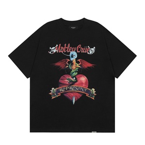 <span class=keywords><strong>Camiseta</strong></span> Gráfica Vintage Lavada Represent, Oversize de Algodón Pesado con Estampado Animal, Estilo Urbano, Manga Corta, Casual para Hombre - Product Image 3