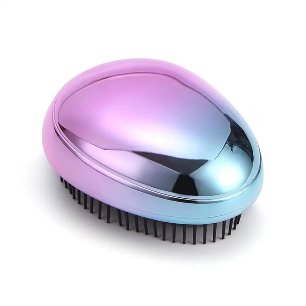 Ionic Hairbrush Mini Ion Vibration Hair Brush Comb Head Massager For Styling Anti帯電防止Straight Hair Comb