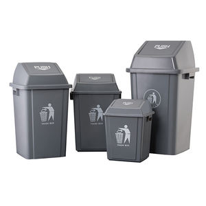 Conteneur à déchets en plastique <span class=keywords><strong>de</strong></span> <span class=keywords><strong>20L</strong></span>, 30L, 50L, 80L avec pédale pour cuisine, bureau, restaurant - Vente en gros - Product Image 3