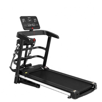 Treadmill Lipat Elektrik Multifungsi untuk Rumah, Kemiringan 3 Tingkat, Kapasitas Beban Besar, Pemantau Detak Jantung