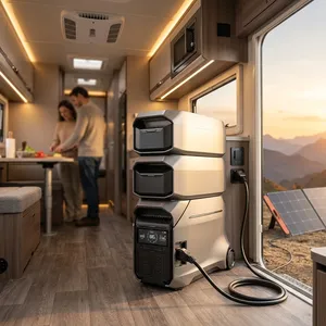 DELTA PRO 3 4000W Estación de Energía Portátil Apilable, Generador Solar UPS de Onda Pura LiFePO4 CAN, Energía de Respaldo Híbrida para el Hogar - Product Image 6