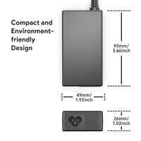 48V1.35A 54V1.2A 48V2.08A 54V1.85A Adaptador de fuente de alimentación PoE para dispositivos de red Cámaras IP Equipos de telecomunicaciones Conmutadores PoE