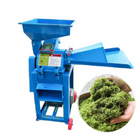 Machine à hacher et à broyer l'herbe multifonctionnelle pour l'herbe fraîche, la paille sèche, les tiges de maïs, la préparation d'aliments pour animaux