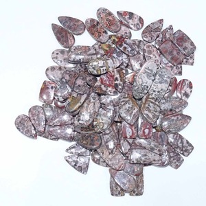 Excellent Quality Leopard Skin Jasper Cabochon Gemstone Jewelry Grade Stone for Handmade Jewelry Making Available For Sale - Product Image 2