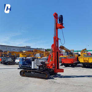 Yeni tip kırsal hidrolik Motor Spiral kazık sürücü fotovoltaik güneş kazık sürüş ekipmanları hidrolik kazık çakma makinesi - Product Image 3