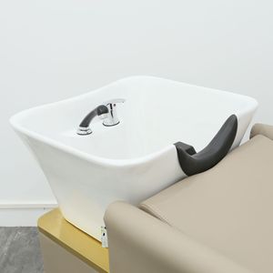 Fauteuil de lavage moderne pour salon de coiffure, lit de spa capillaire sans plomberie, lit de massage Headspa, chaise de lavage au design moderne - Product Image 3