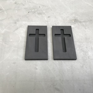 Stampi in Grafite di Forma Speciale, Crogioli Multi-foro, per Lingotti di Metalli Non Ferrosi, Formatura di Oro e Argento, Disponibili - Product Image 2