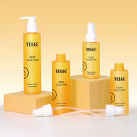 Flacons de vaporisateur et de lotion pour le corps en forme de cylindre de 50 ml, 80 ml, 100 ml pour les soins de la peau
