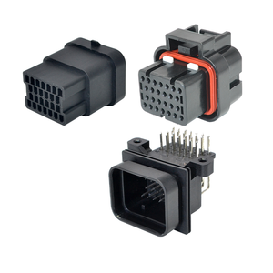 7122-7624 Amp 26ピンメスPa66自動車用防水コネクタ - Product Image 2