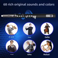 XR6000 Electric Blowpipe Musical Instrument with Intelligent Voice Control 68 Tones 5W Speaker-Factory Direct Sales