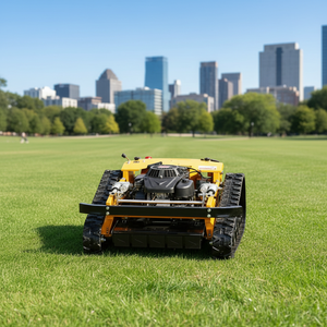 Cortacésped Automático a Gasolina <span class=keywords><strong>con</strong></span> Control Remoto y Altura de Corte Ajustable para Jardín Pequeño o Villa - Product Image 2