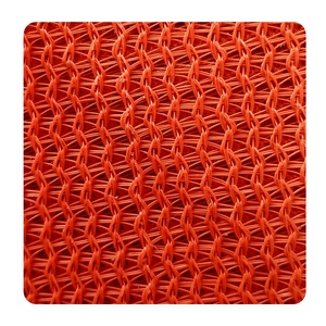 Red de advertencia de plástico HDPE 100% de alta calidad naranja con malla de valla de red de seguridad de andamio de agujero negro - Product Image 5