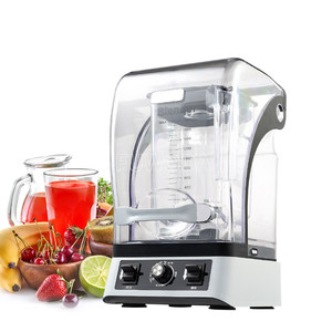 Mixeur Commercial Haute Vitesse Robuste à 6 Lames Multifonctionnel Professionnel Argenté pour Usage Domestique et Commercial - Product Image 1
