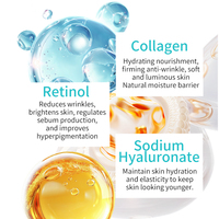 Crème hydratante pour le visage Greenlem au collagène, au rétinol et à l'acide hyaluronique, crème anti-âge avec de la niacinamide et des peptides pour la réduction des rides