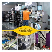 Fabricant d'étiquettes pour compléments alimentaires en grande série, étiquettes d'emballage pour machine d'étiquetage haute vitesse