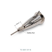 Clip de fixation pour câble en cuivre et laiton le plus populaire pour kit de suspension d'éclairage LED - Qualité aéronautique certifiée CE