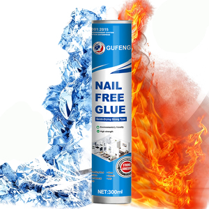 Colle silicone imperméable sans clou pour la construction et le travail <span class=keywords><strong>du</strong></span> <span class=keywords><strong>bois</strong></span> <span class=keywords><strong>sur</strong></span> céramique, pierre, métal, <span class=keywords><strong>bois</strong></span>, <span class=keywords><strong>PVC</strong></span> et plus encore - Product Image 4