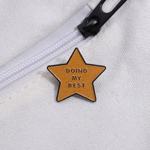Alfileres de esmalte personalizados para niños y amigos, insignias de solapa con citas y joyas de metal divertidas, broches personalizados 'Didnot Get Drunk Today' - Product Image 3