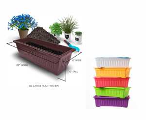 Cama de jardín elevada de 6 pies para exteriores, jardinera Vertical de 4 niveles para patio trasero, Independiente - Product Image 4