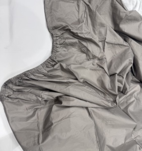 100% <span class=keywords><strong>coton</strong></span> 300 fils compte respirant <span class=keywords><strong>Satin</strong></span> <span class=keywords><strong>drap</strong></span>-<span class=keywords><strong>housse</strong></span> poche profonde 48-50cm d'épaisseur 1 pouce élastique 4 coins certifié Oeko-tex - Product Image 4