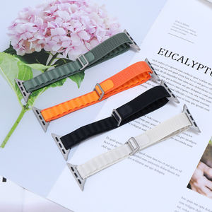 Bandas trenzadas de nailon para <span class=keywords><strong>Apple</strong></span> <span class=keywords><strong>Watch</strong></span> <span class=keywords><strong>Series</strong></span> 10 9 8 <span class=keywords><strong>7</strong></span> Ultra Se Smart <span class=keywords><strong>Watch</strong></span> Hombres Mujeres Brazalete de muñeca 40mm 45mm 49mm - Product Image 6