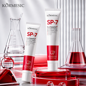 KORMESIC Private Label 100g SP-7 Antibacterial Toothpaste Stain Removal Brightening <b>Fresh</b> Breath Cleansing Repair Gums Whitening - Product Image 3