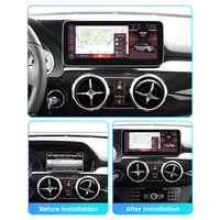 Autoradio Android MEKEDE avec Car-play, écran tactile, Snapdragon 680 8+128 pour Benz GLK Classe X204 2008-2015