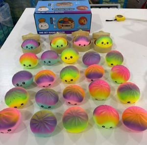 Hot <b>LED</b> Light Steamed Bun Toy Bubble Squishy Dumpling Squishy Toys Stress Stress Squeeze <b>Balls</b> for All Ages - Product Image 4