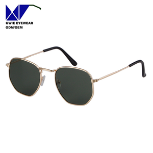 Gafas de Sol Ópticas Polarizadas de Piloto a la Moda <span class=keywords><strong>2023</strong></span>, Montura Dorada de Metal, Modernas, Clásicas, Únicas, Ligeras, Delgadas, de Alta Calidad - Product Image 2