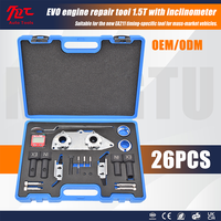 Kit d'outils de calage moteur en acier de haute qualité, outil de blocage d'alignement du moteur, kit complet d'outils de réparation de calage moteur pour Volkswagen VW