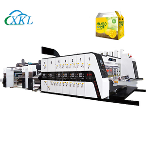 Machine d'impression et de découpe automatique Flexo 2/3/4 couleurs pour carton ondulé, idéale pour la fabrication de boîtes en carton - Product Image 1