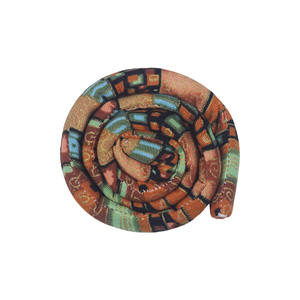 Attache-cheveux en spirale bohème, accessoires longs pour dreadlocks, attaches-cheveux pliables, attaches-cheveux en fil de fer, porte-queue de cheval, bandeaux colorés pour dreadlocks - Product Image 4