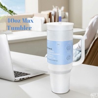 Botol Termal Stainless Steel Laris Manis, Tahan Dingin dan Hangat, Kapasitas Besar, Cocok untuk Mobil dan Camping, 40oz, Tumbler Botol Air
